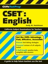 CliffsTestPrep CSET